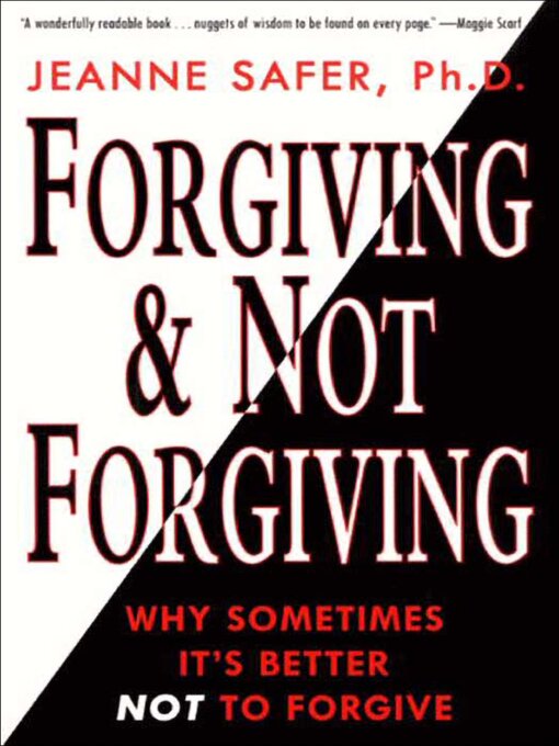 Cover image for Forgiving & Not Forgiving